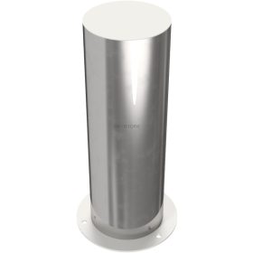 Rozsdamentes acéloszlop Ø 204 mm - 600 mm - talppal