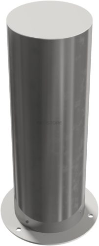 Rozsdamentes acéloszlop Ø 204 mm - 600 mm - talppal