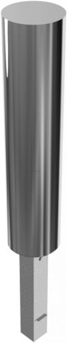 Rozsdamentes acéloszlop Ø 204 mm - kivehető