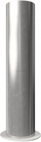 Rozsdamentes acéloszlop Ø 204 mm - 900 mm - talppal