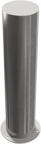 Rozsdamentes acéloszlop Ø 204 mm - 900 mm - talppal