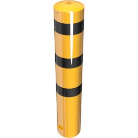 Védőoszlop Ø 273 x 5 mm - sárga / fekete