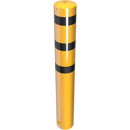 Védőoszlop Ø 273 x 5 mm - sárga / fekete
