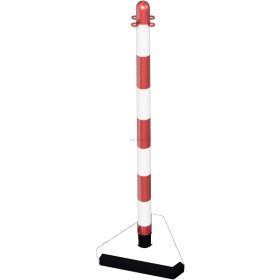 Műanyag lánctartó oszlop készlet lánccal