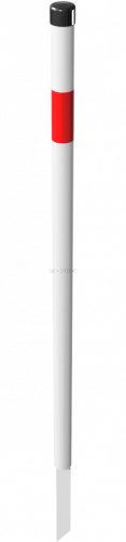 Barrier posts Steel tube Ø 42 x 2.5 mm stationary drive-in