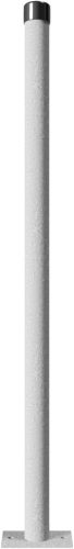 Barrier posts Steel tube Ø 42 x 2.5 mm stationary to be fixed by plugs