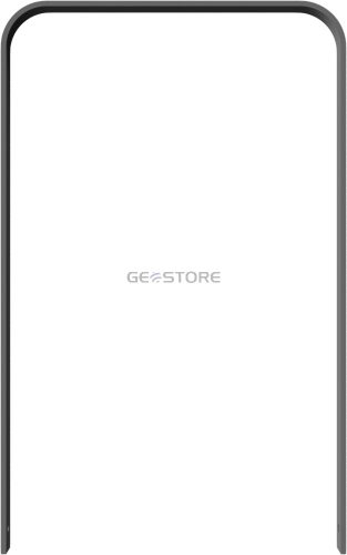 Laposacél kerékpártámasz - hajlított - 50 x 12 mm