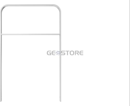 Laposacél kerékpártámasz - hajlított - 50 x 12 mm