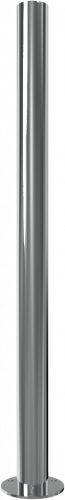 Rozsdamentes acéloszlop Ø 60 mm - talppal