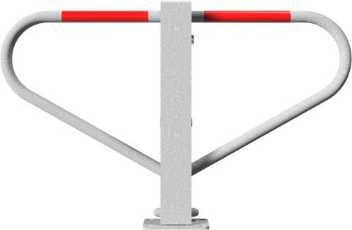 Lehajtható parkolásgátló sorompó