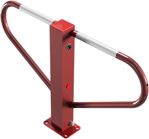 Lehajtható parkolásgátló sorompó