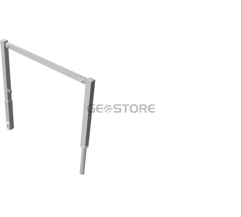 Access barriers with triangular locking mechanism swing-back with top bar