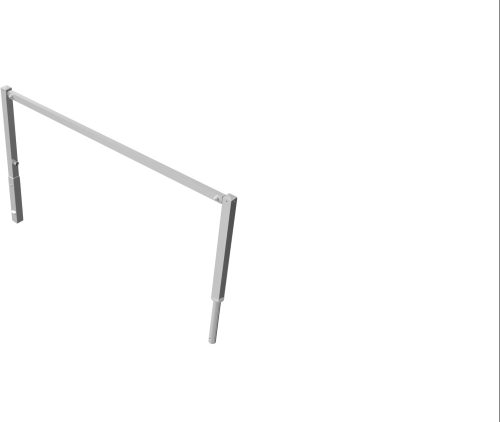 Access barriers with triangular locking mechanism swing-back with top bar