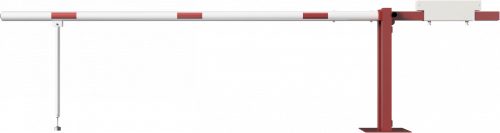 Sorompó ellensúllyal - lengőtámasszal - lakattal