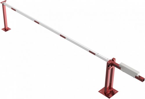 Sorompó ellensúllyal - segédoszloppal - lakattal