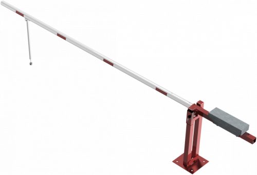 Sorompó ellensúllyal - lengőtámasszal - hengerzárral