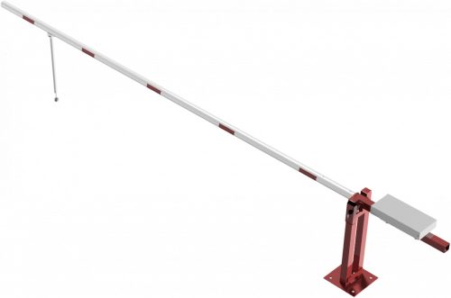 Sorompó ellensúllyal - lengőtámasszal - hengerzárral