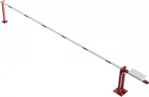 Sorompó ellensúllyal - segédoszloppal - lakattal