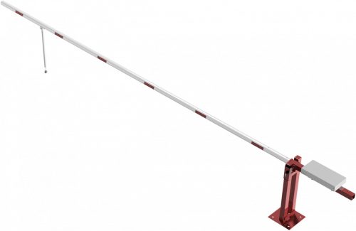 Sorompó ellensúllyal - lengőtámasszal - hengerzárral