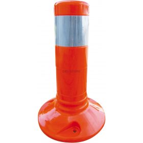   Műanyag elhajló oszlop  - piros "Flexipost" típus