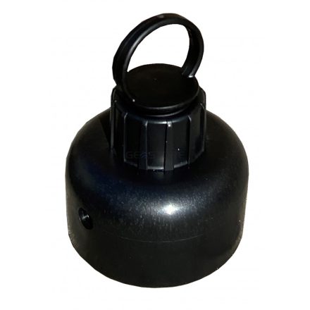 Lánctartó adapter - műanyag elhajló oszlopra - fekete
