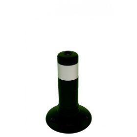   Műanyag elhajló oszlop  - fekete "Flexipost" típus