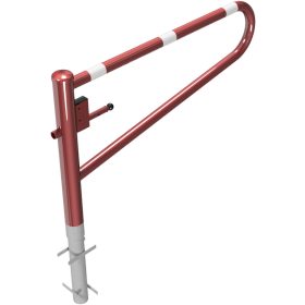 Forgó kapu - háromszögzárral - porszórt