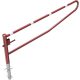 Swiveling gates with Euro profile cylinder lock - coated