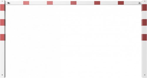  Stationary access barriers for bolting on site with top bar