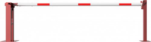 Sorompó gázrugóval - segédoszlop - hengerzár