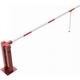 Sorompó gázrugóval - lengőtámasz - dupla zár