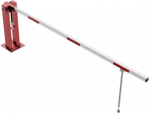 Sorompó gázrugóval - lengőtámasz - lakat