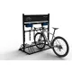 E-bike parkoló / töltőállomás