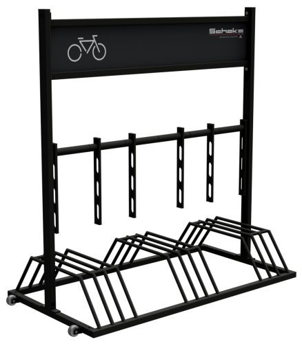 E-bike parkoló / töltőállomás