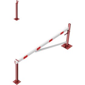 Forgó sorompó alumínium karral - talppal