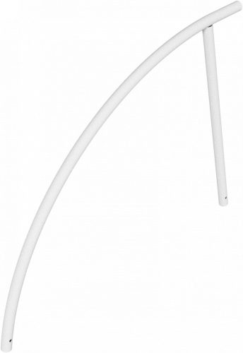 Bicycle lean-on hoop