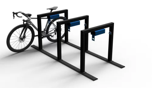 E-bike parkoló / töltőállomás 3 kerékpár részére