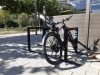 E-bike parkoló / töltőállomás 3 kerékpár részére