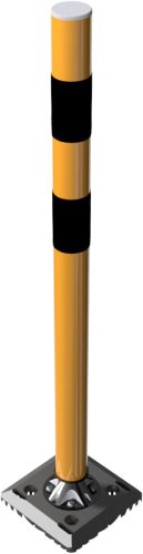 KICKBACK© poller Ø60 mm, elhajló oszlop