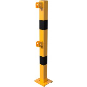 Védőkorlát acél 70 x 70 mm - talpas - eltávolítható