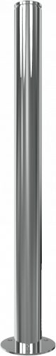 Rozsdamentes acéloszlop Ø 76 mm - talppal