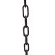 Square steel chain 6 mm