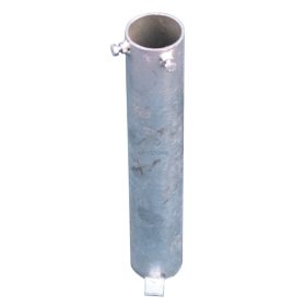 Tartóhüvely csavar rögzítéssel oszlopokhoz 