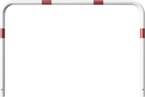 Hoop of steel tube Ø 48 x 2,5 mm without cross bar for casting in concrete