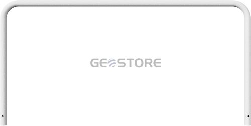 Hoop of steel tube Ø 48 x 2,5 mm without cross bar for casting in concrete