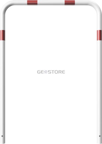 Hoop of steel tube Ø 48 x 2,5 mm without cross bar for casting in concrete