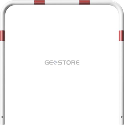 Hoop of steel tube Ø 48 x 2,5 mm without cross bar for casting in concrete