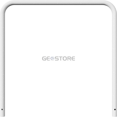 Hoop of steel tube Ø 48 x 2,5 mm without cross bar for casting in concrete