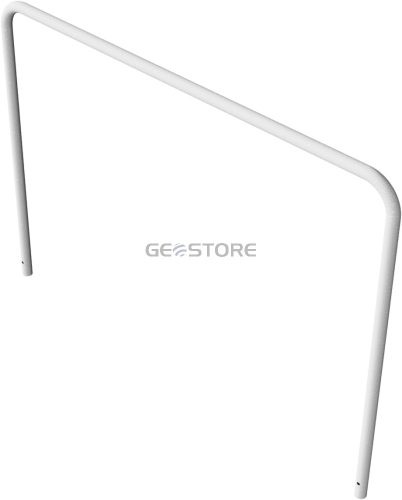 Hoop of steel tube Ø 48 x 2,5 mm without cross bar for casting in concrete