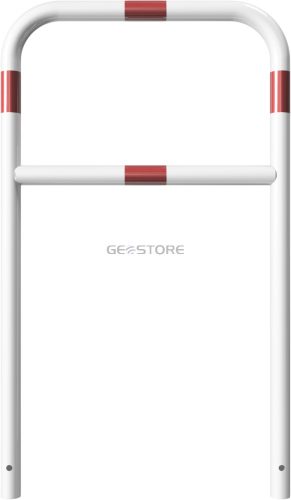 Hoop of steel tube Ø 48 x 2,5 mm with cross bar for casting in concrete